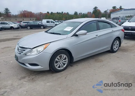 2011 Hyundai Sonata Gls из США, поврежденный, VIN 5NPEB4AC9BH244722